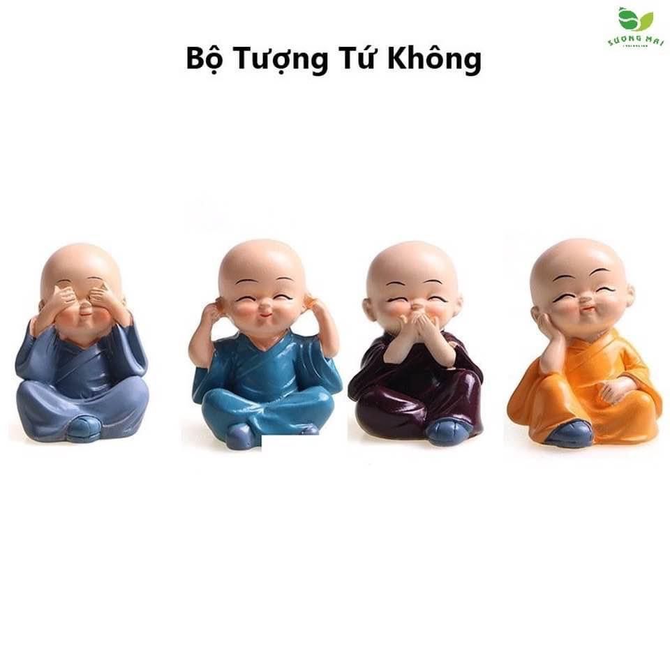 BỘ TƯỢNG PHẬT 4 CHÚ TIỂU TỨ KHÔNG